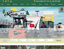 Tablet Screenshot of lewisrvcenter.com